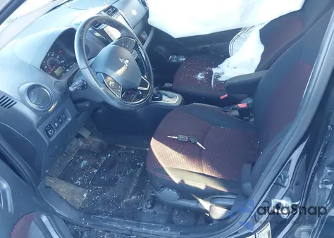 2024 Mitsubishi Mirage G4 Black Edition from USA, damaged, VIN ML32FUFJ8RHF03195